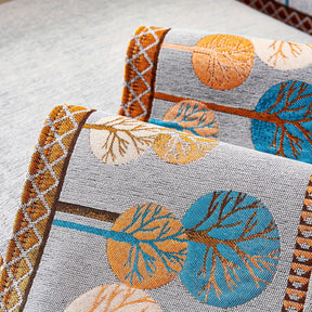 Capa de Sofá Chenille Estilo Boêmio 1pc, Capa para Sofá com Bordado Geométrico, Amigável para Cães, Protetor de Sofá Espesso e Macio, Capas Antiderrapantes para Almofadas, Protetor de Móveis, Decoração para Quarto Escritório Sala de Estar Casa, Melhore su