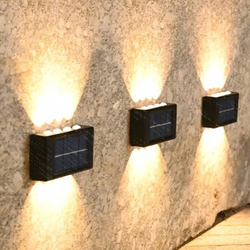 Arandela Solar de Parede para Área Externa com LED