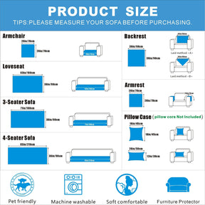 Capa de Sofá Chenille Estilo Boêmio 1pc, Capa para Sofá com Bordado Geométrico, Amigável para Cães, Protetor de Sofá Espesso e Macio, Capas Antiderrapantes para Almofadas, Protetor de Móveis, Decoração para Quarto Escritório Sala de Estar Casa, Melhore su