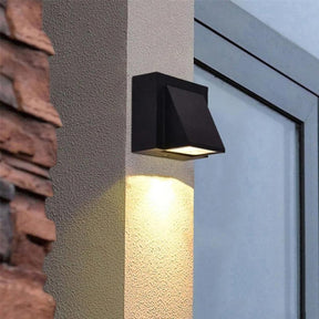 Luminária para Área Externa em Alumínio Preto 5W